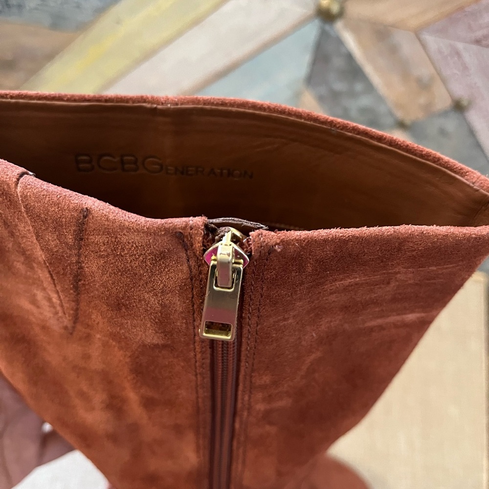 BCBGeneration Women's Rust Heeled Boots - Picture 8 of 11